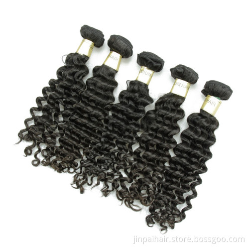 JP big discount high quality Mongolian hair, grade 7a deep wave human hair